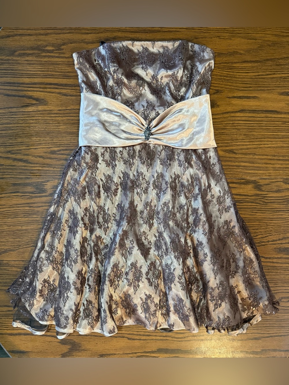 Vintage Y2K Betsy & Adam by Linda Bernell Strapless
Dress